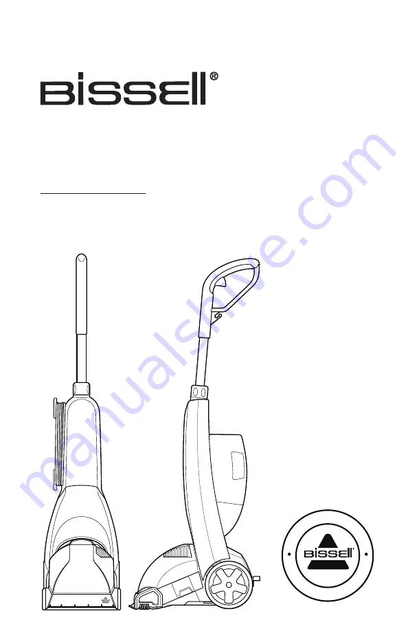 Bissell POWERCLEAN 2771B User Manual Download Page 1