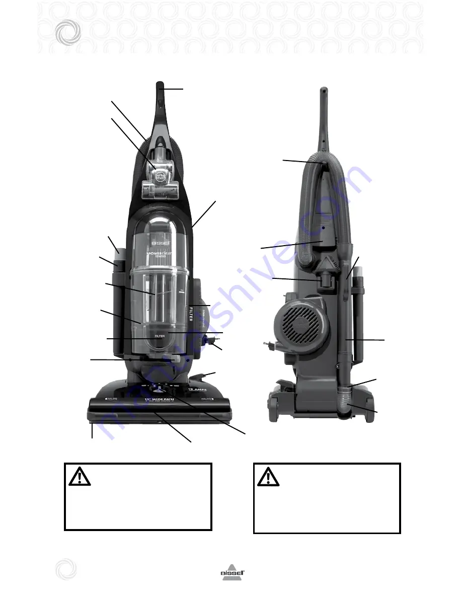 Bissell PowerClean Rewind Скачать руководство пользователя страница 4