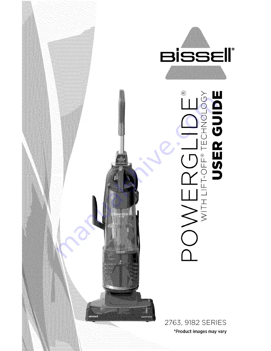 Bissell powerglide 9182 series User Manual Download Page 1