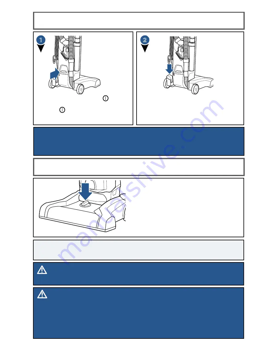 Bissell POWERLIFTER BAGGED 2019 Series User Manual Download Page 6