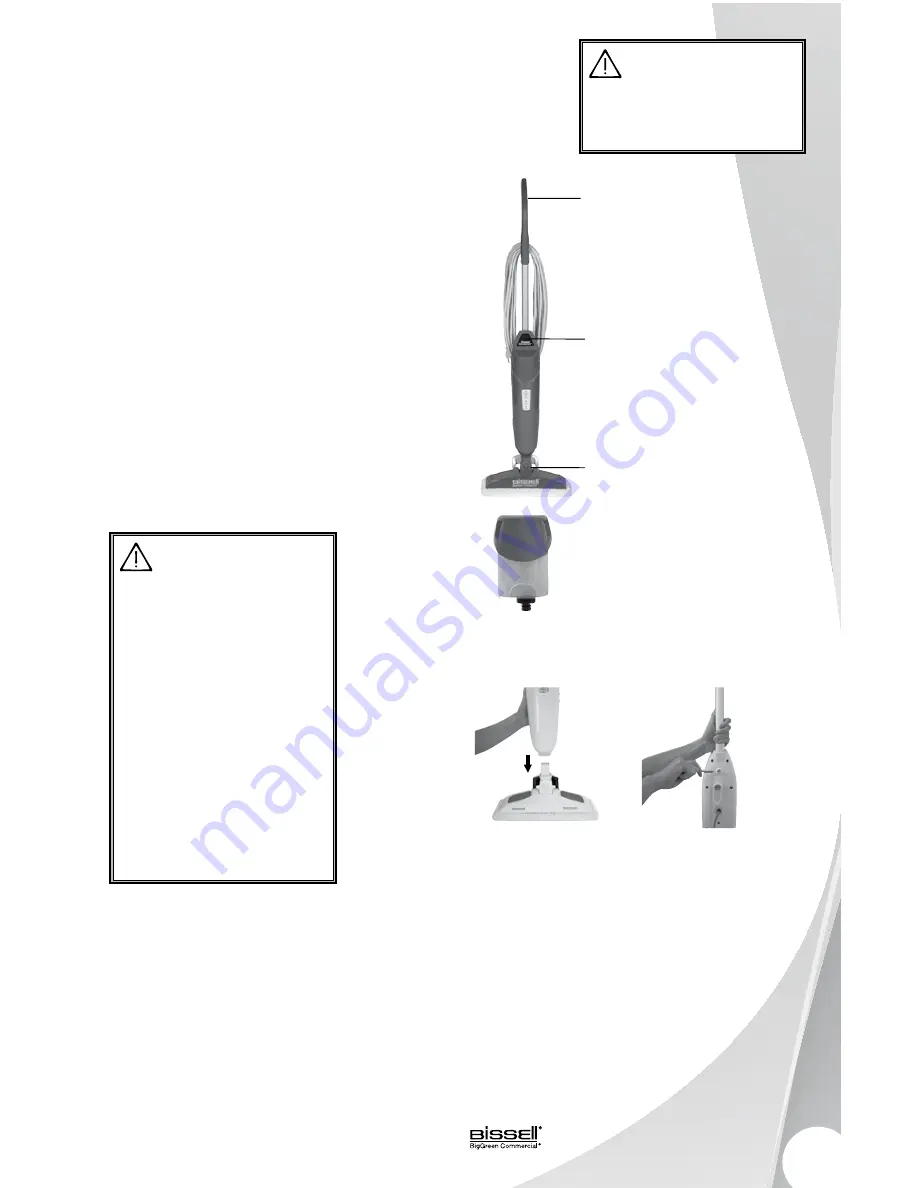 Bissell POWERSTEAM BGST1566 SERIES User Manual Download Page 5