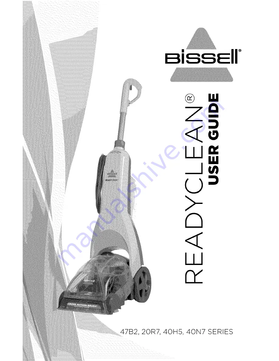 Bissell ReadyClean 20R7 SERIES Скачать руководство пользователя страница 1