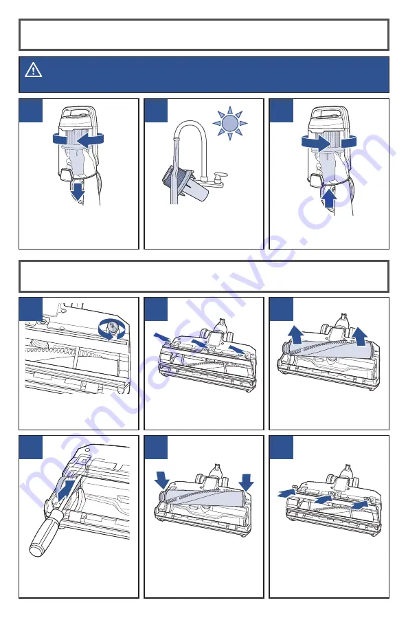 Bissell SMARTCLEAN 2228A User Manual Download Page 8