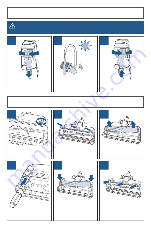 Bissell SMARTCLEAN 2229F User Manual Download Page 8