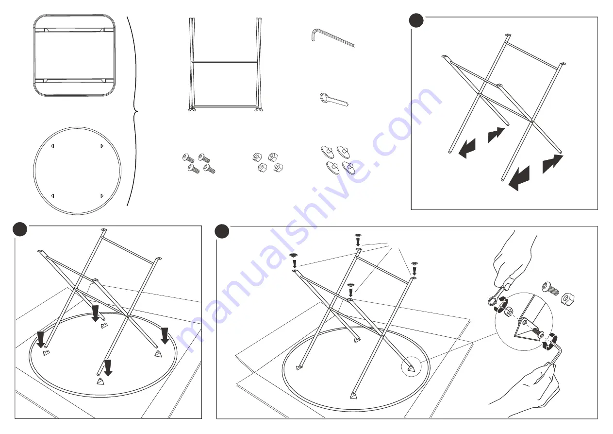 Bistro TOM POUCE table Quick Start Manual Download Page 2