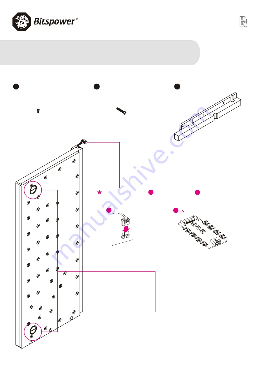 Bitspower O11DXL Instruction Manual Download Page 1