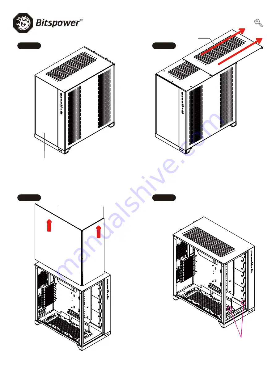 Bitspower O11DXL Instruction Manual Download Page 4