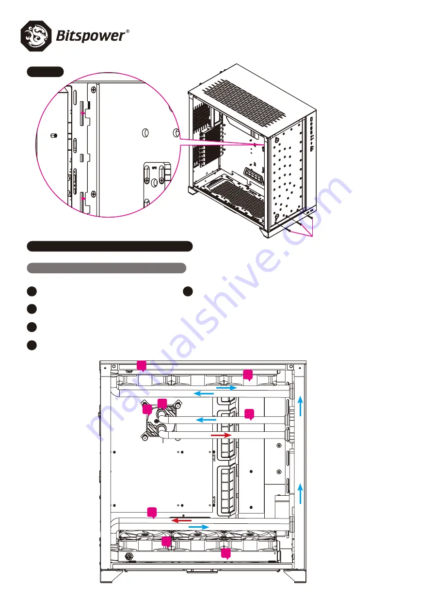 Bitspower O11DXL Instruction Manual Download Page 5