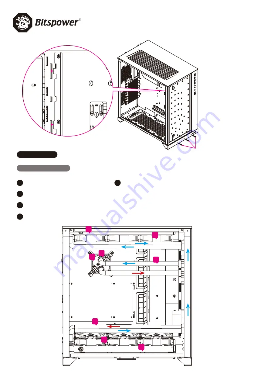 Bitspower O11DXL Instruction Manual Download Page 11