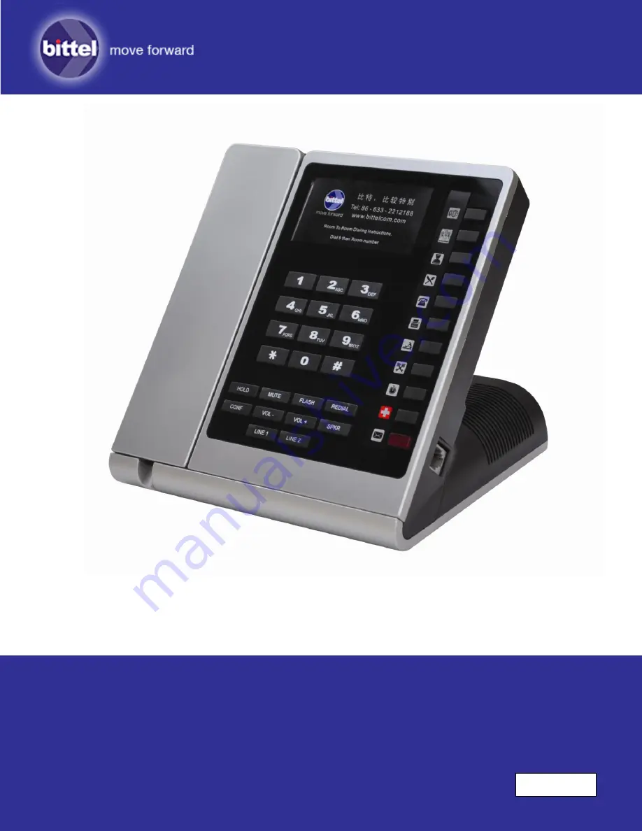 Bittel UNOVoice 67 Series User Manual Download Page 1