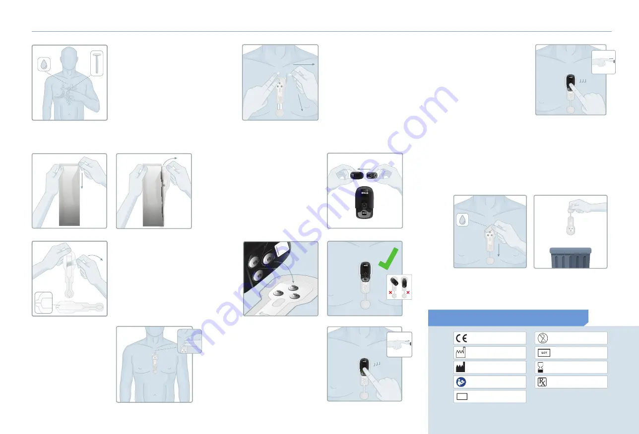 Bittium OmegaSnap 1-CH ECG Electrode Quick Manual Download Page 2