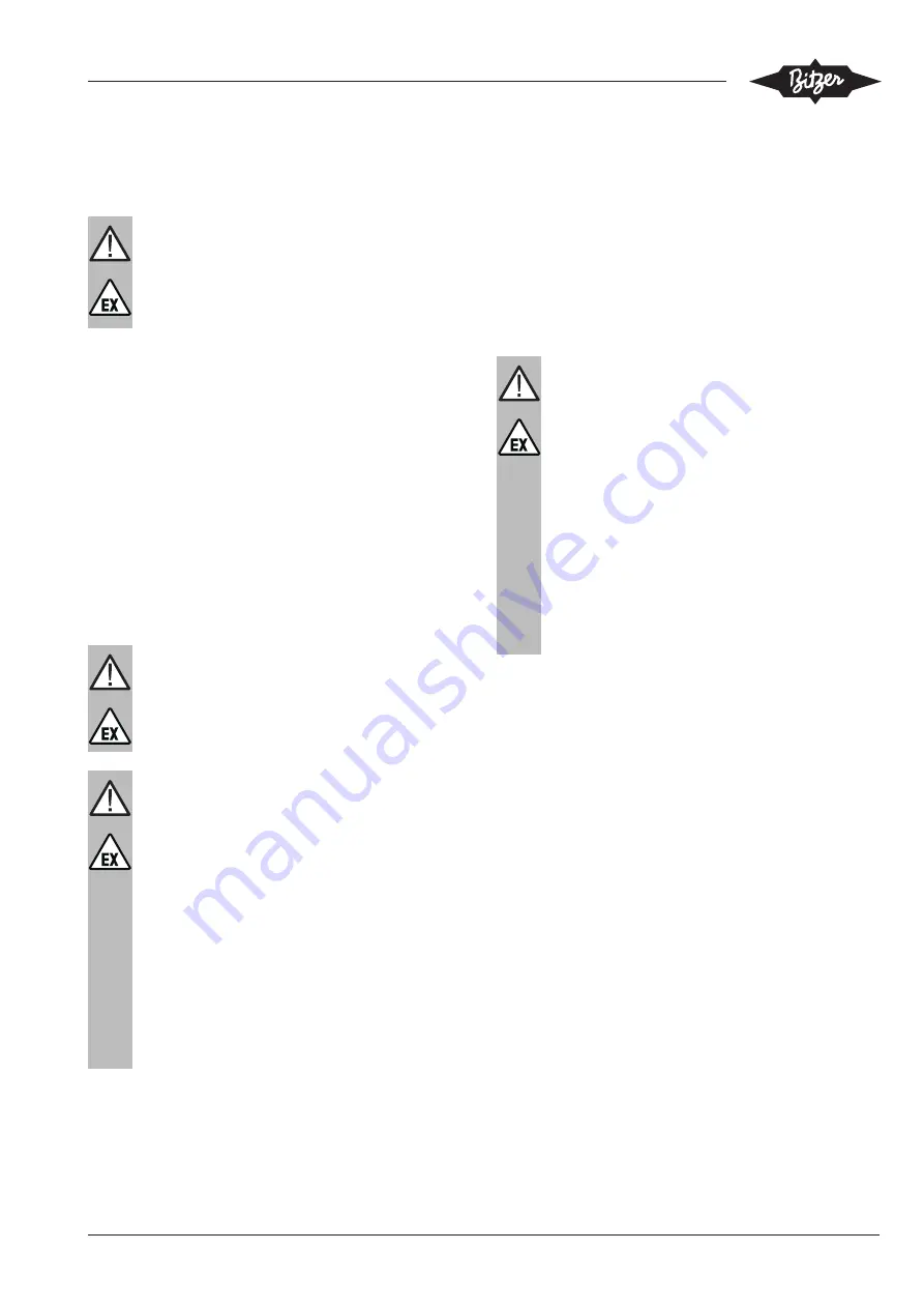 Bitzer OA14111-EX Operation Instructions Manual Download Page 21