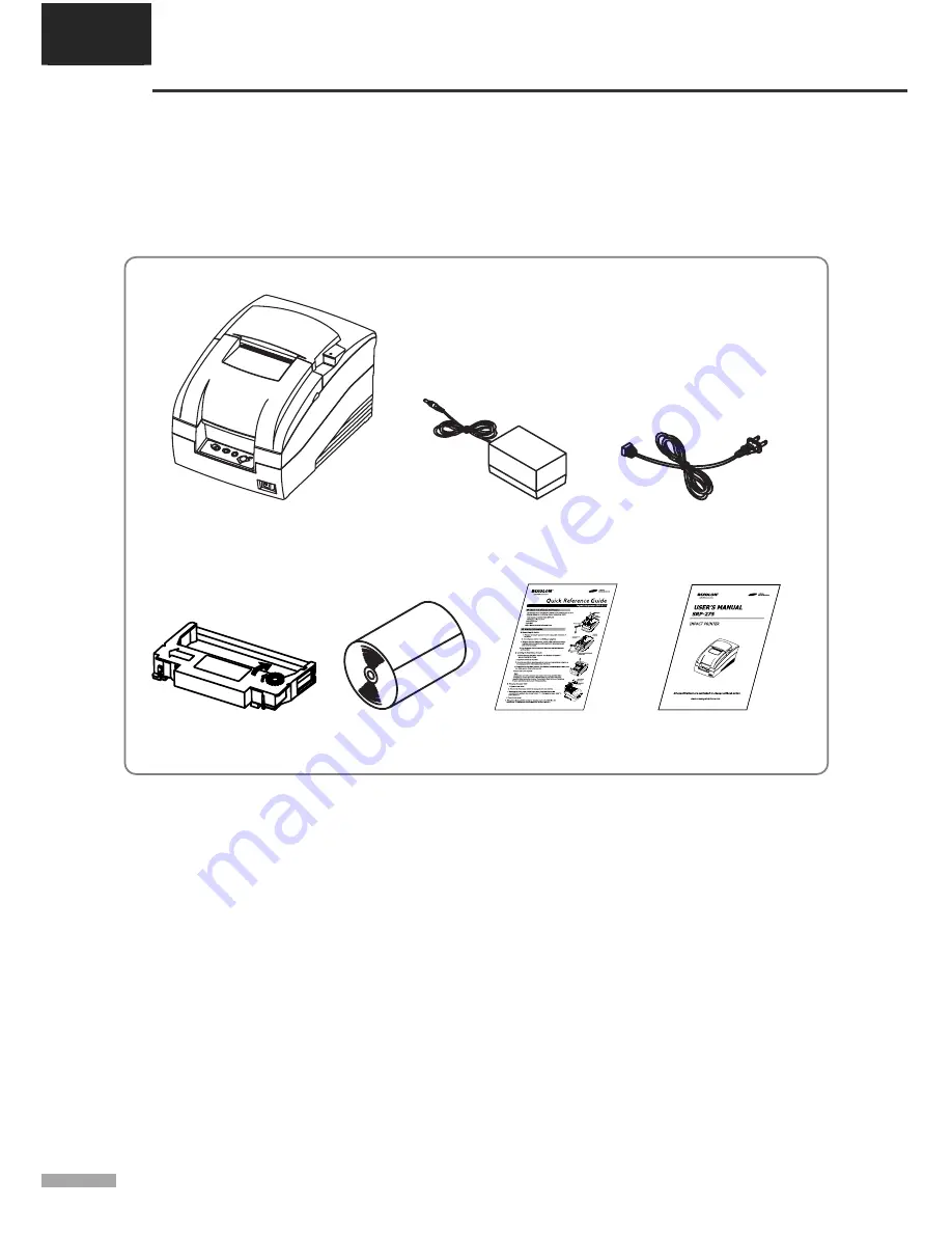 BIXOLON 275C - SRP Two-color Dot-matrix Printer Скачать руководство пользователя страница 11