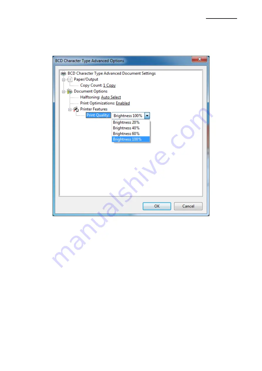 BIXOLON BCD Series Windows Driver Manual Download Page 11