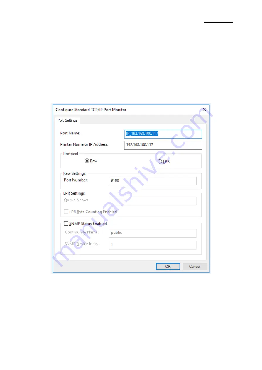 BIXOLON SRP-383 Network Connection Manual Download Page 19