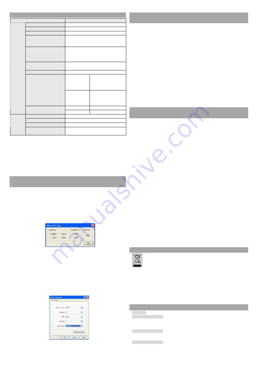 BIXOLON STP-103II Installation Manual Download Page 8