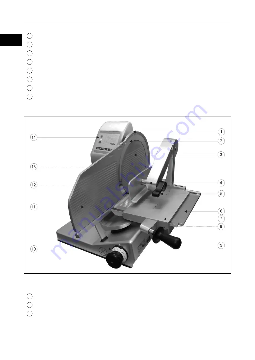 Bizerba VS 12 F--P Operating Instructions Manual Download Page 18