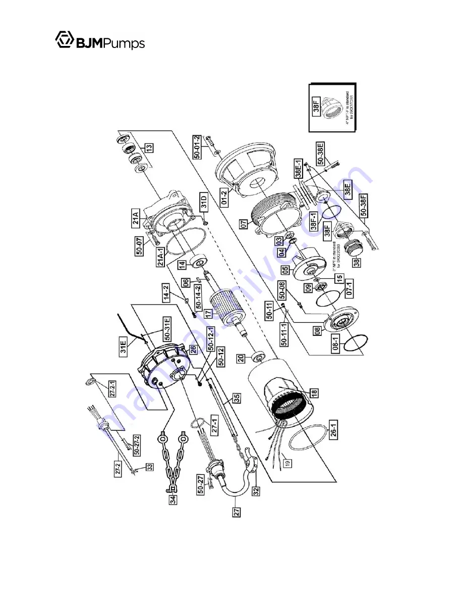 BJM Pumps FAHRENHEIT SK-F Series Скачать руководство пользователя страница 46