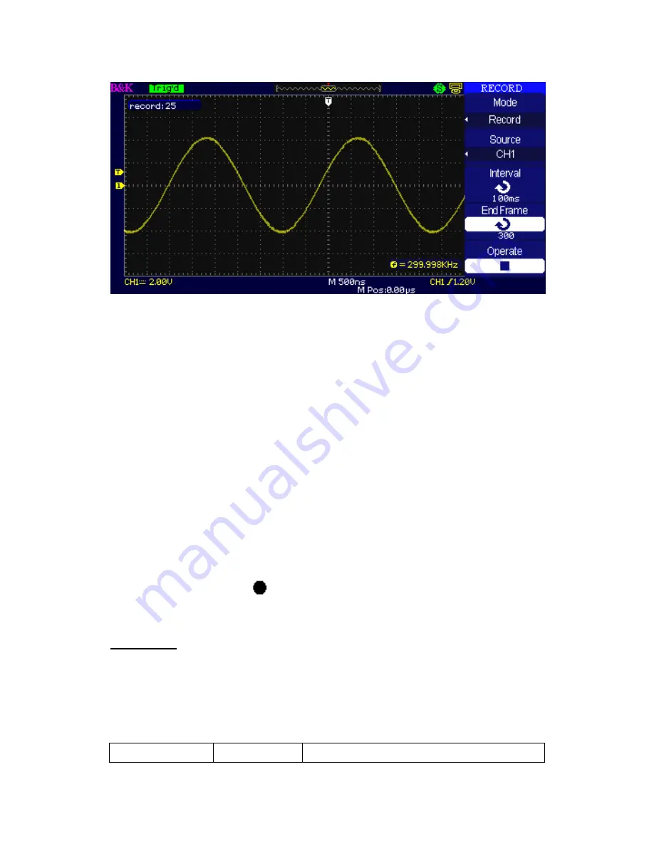 BK Precision 2190D User Manual Download Page 132