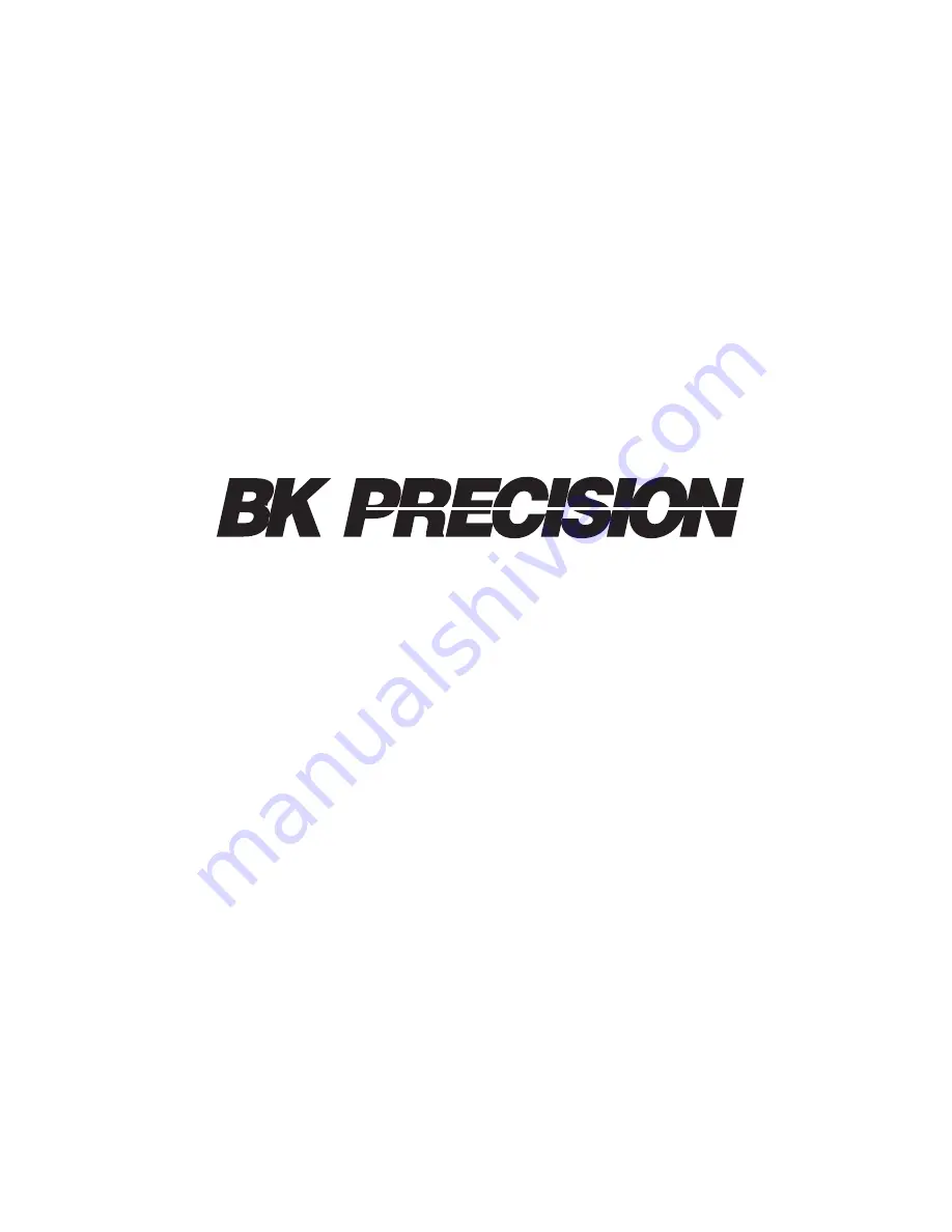 BK Precision 2522B Скачать руководство пользователя страница 27