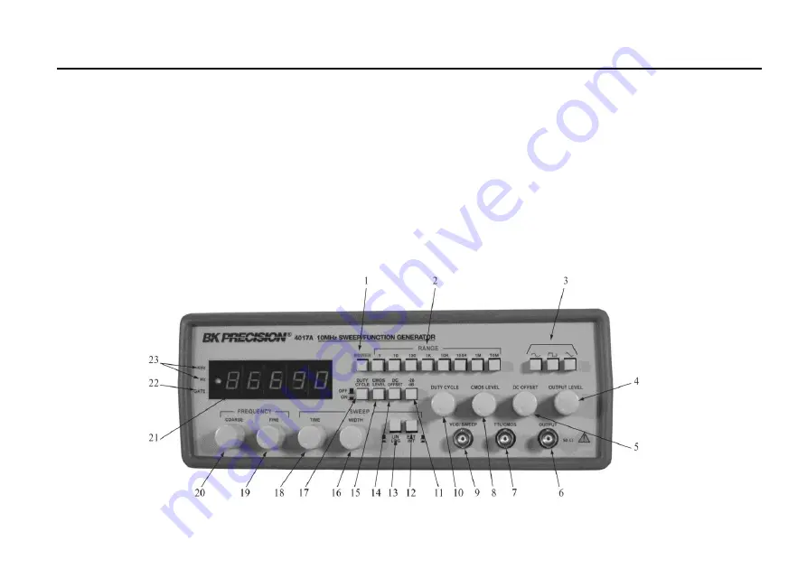 BK Precision 4017A Скачать руководство пользователя страница 10