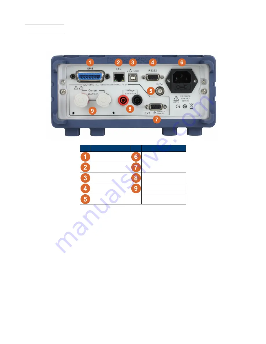 BK Precision 5335B Скачать руководство пользователя страница 11