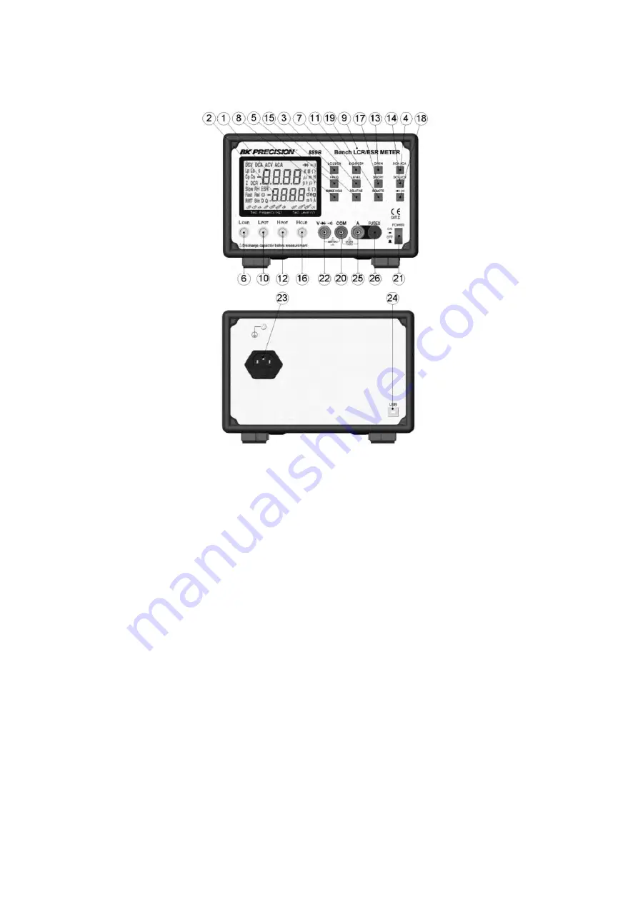 BK Precision 817050088922 Manual Download Page 13