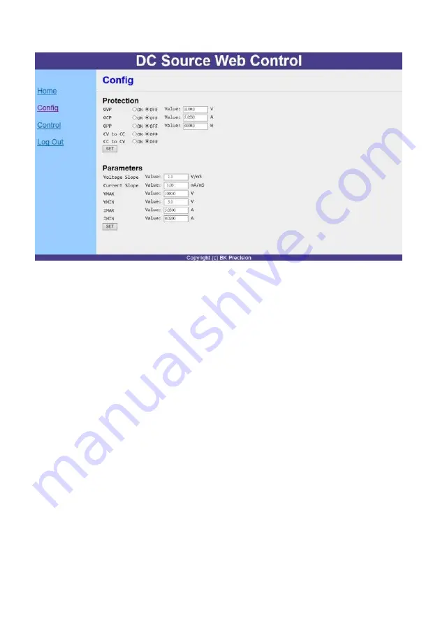 BK Precision BKPVS10005 User Manual Download Page 93