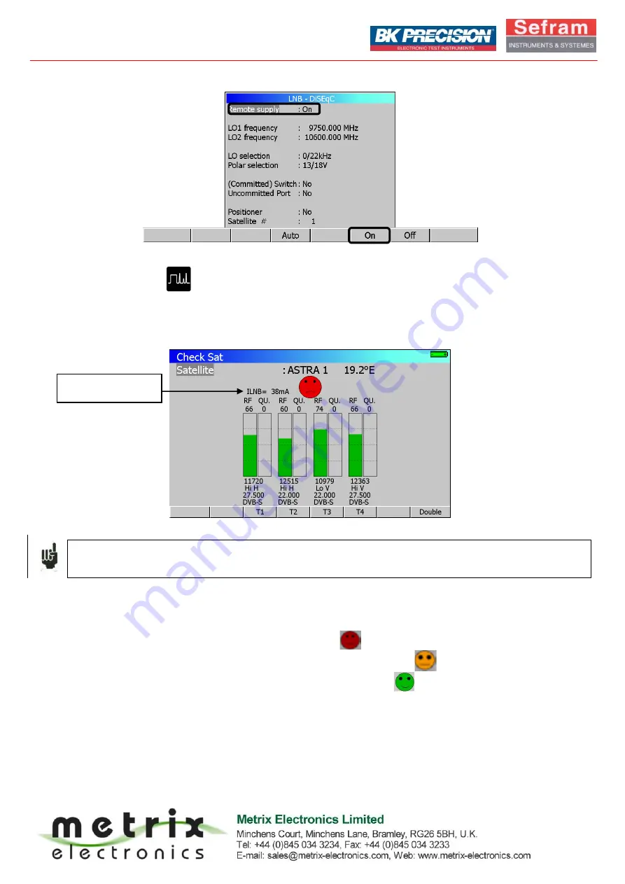 BK Precision SEFRAM 7861 Manual Download Page 3