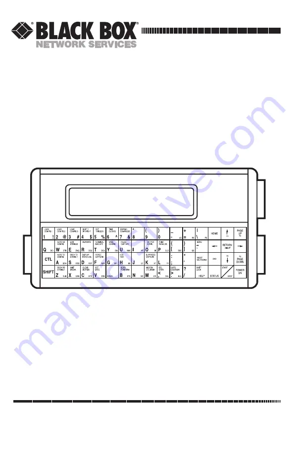 Black Box 232 Monitor Plus Скачать руководство пользователя страница 1