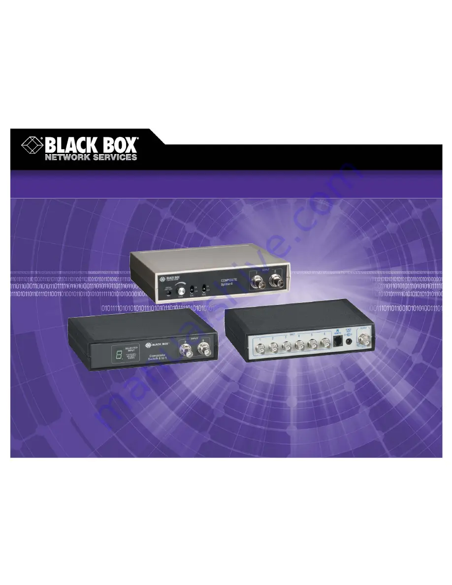 Black Box AC042A Specifications Download Page 1