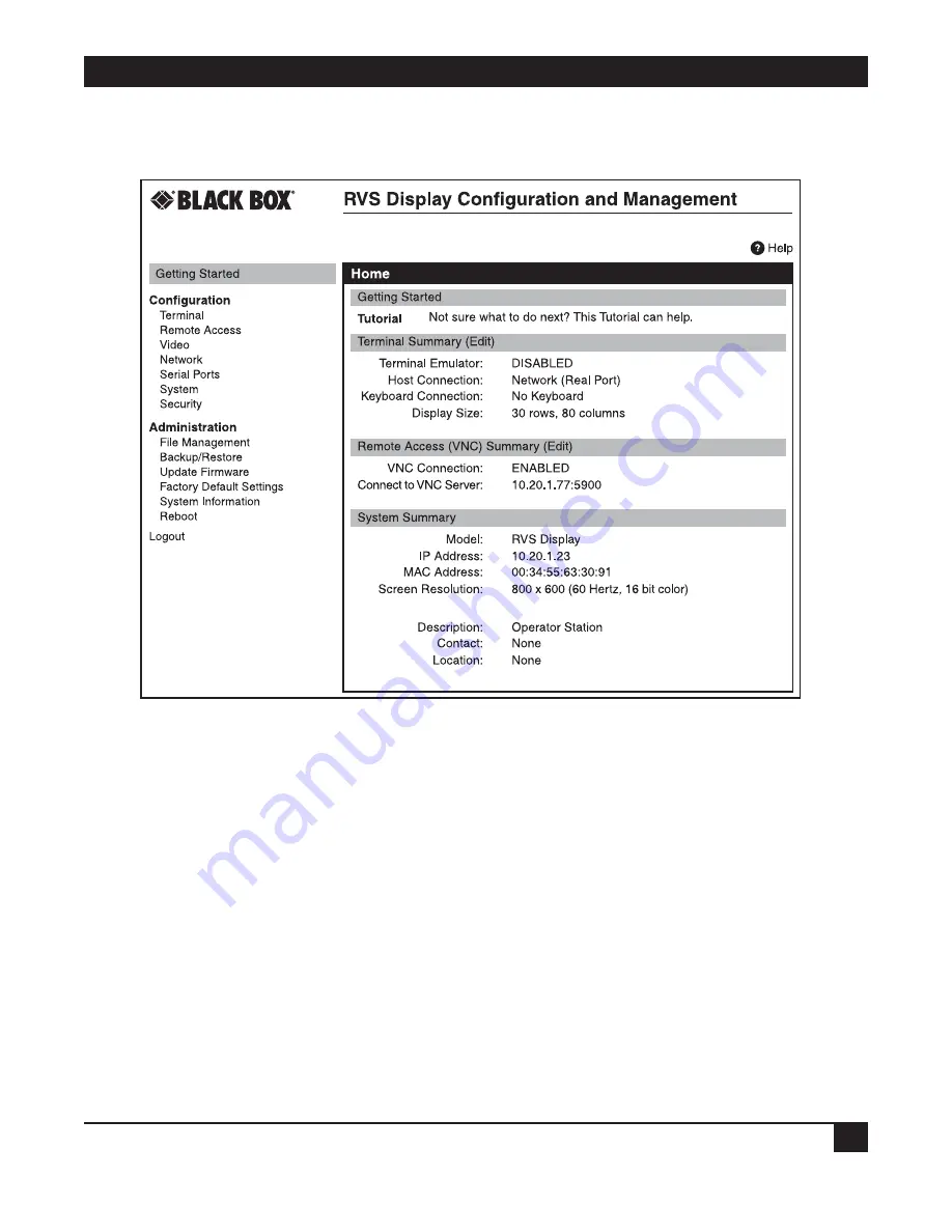 Black Box AC1059A Скачать руководство пользователя страница 38