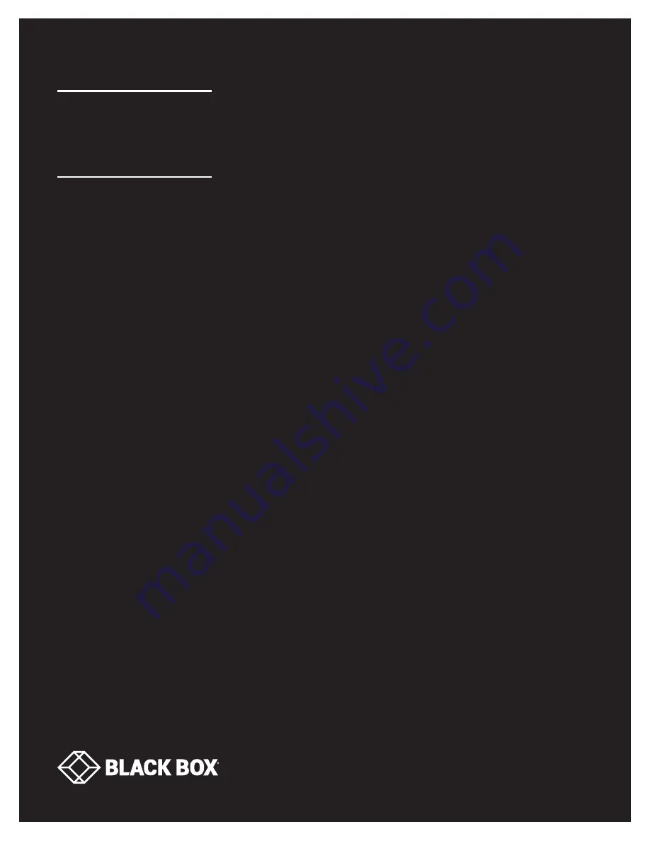 Black Box ACX1M-CC SERIES User Manual Download Page 40