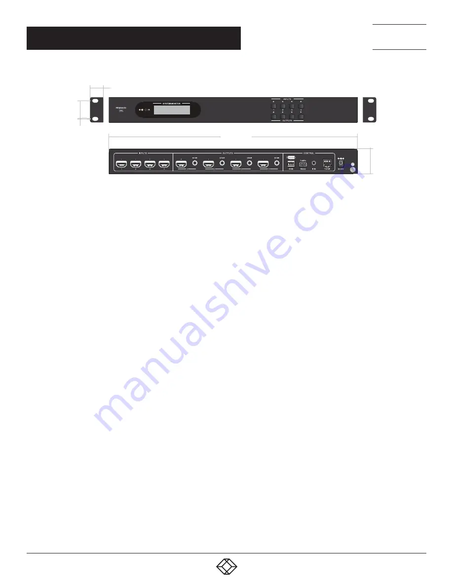 Black Box AVS-HDMI2-4X4 User Manual Download Page 32