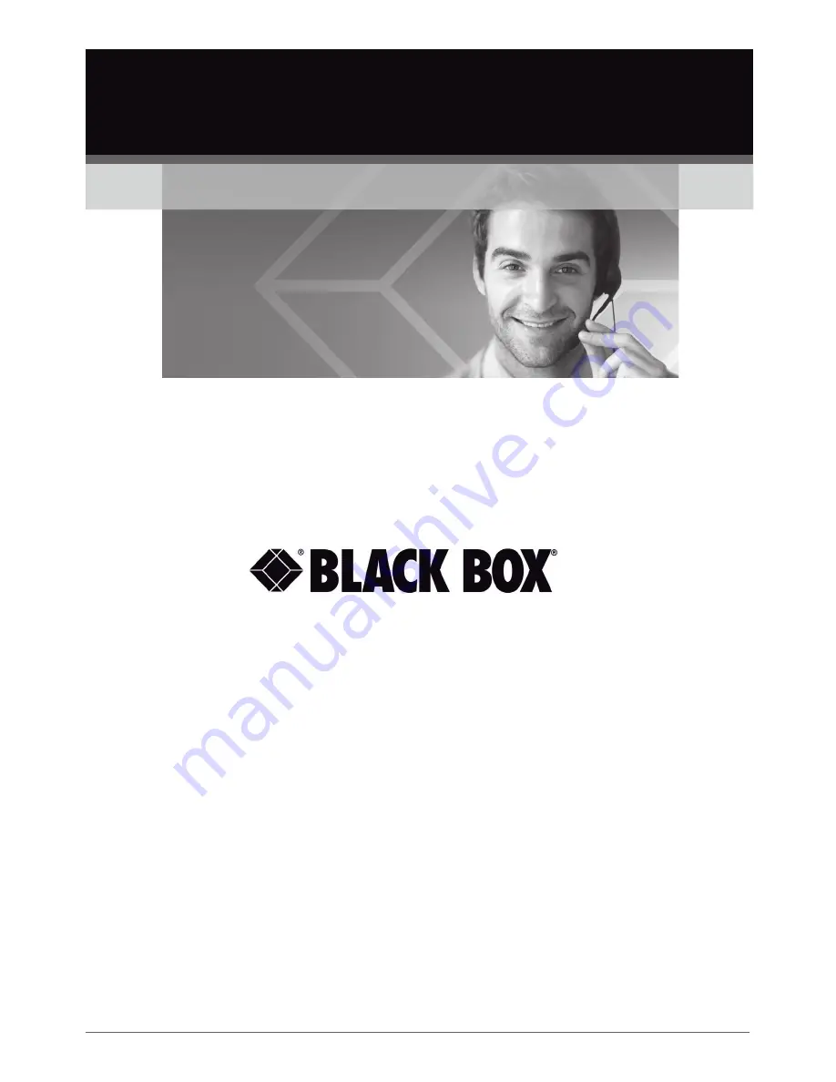 Black Box AVS1600 User Manual Download Page 44