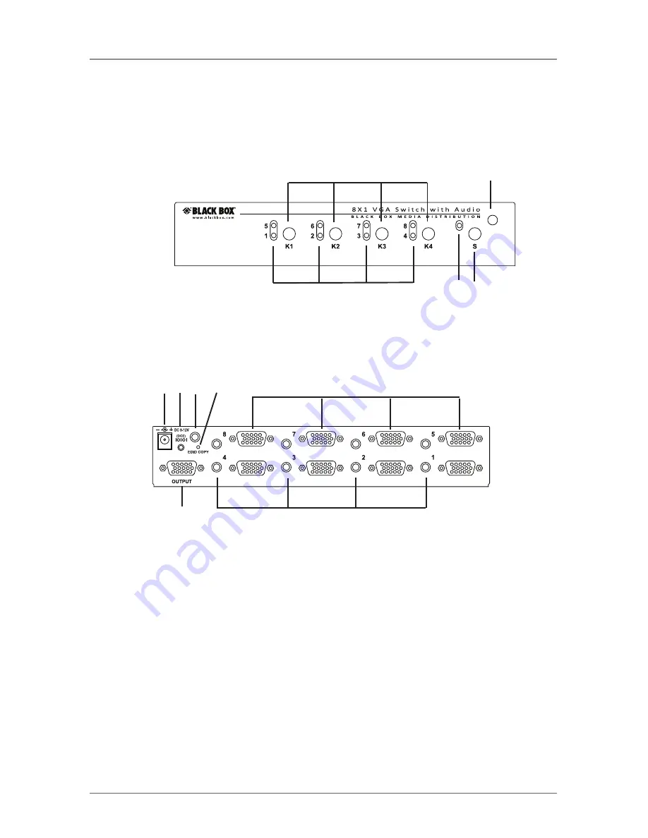 Black Box AVSW-VGA4X1A Скачать руководство пользователя страница 11