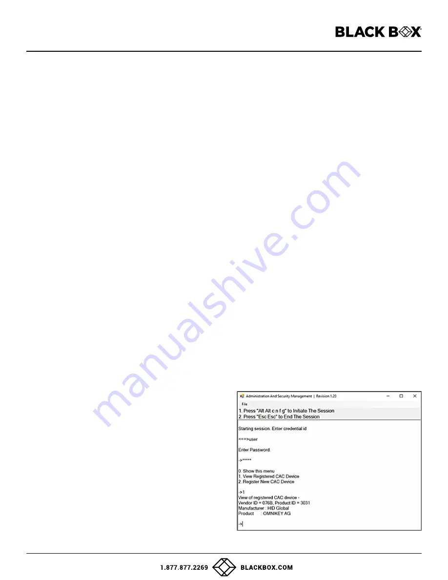 Black Box KVS4-4004DHVX User Manual Download Page 8