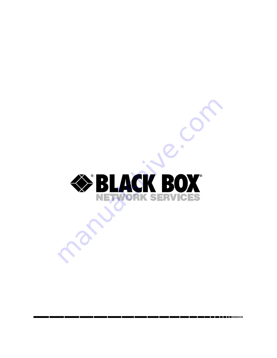 Black Box LEP0002A Скачать руководство пользователя страница 1