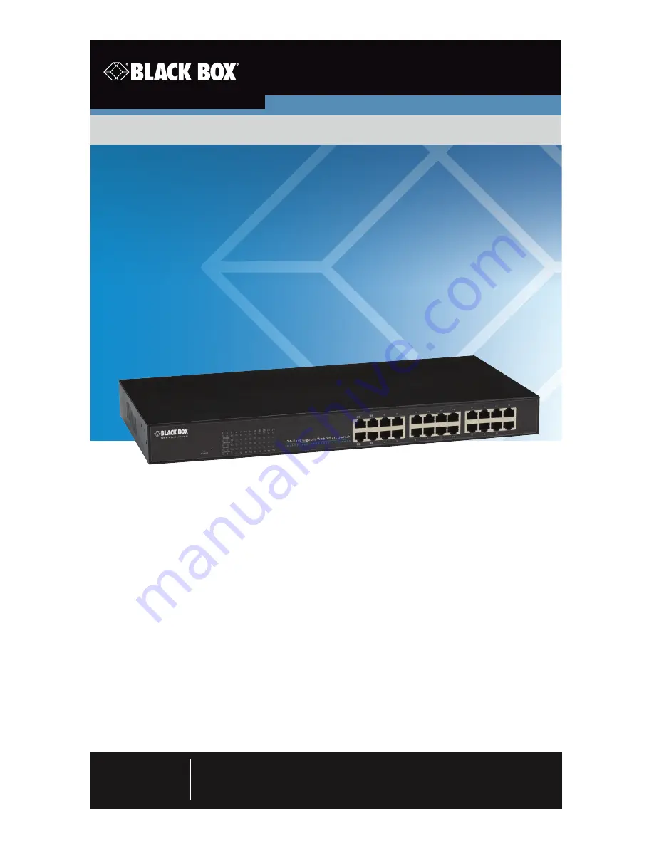 Black Box LGB624A User Manual Download Page 1