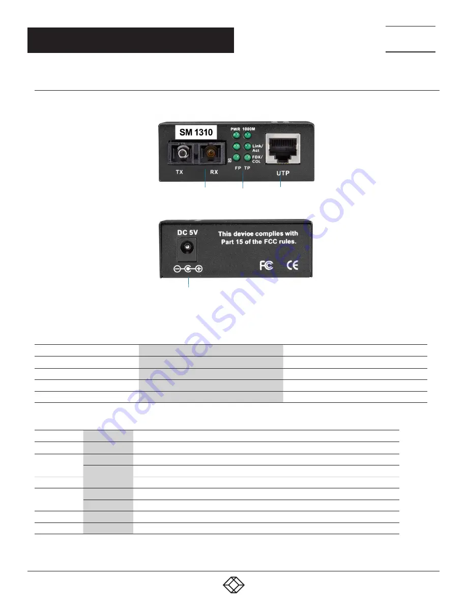 Black Box LGC210A-R2 Скачать руководство пользователя страница 10