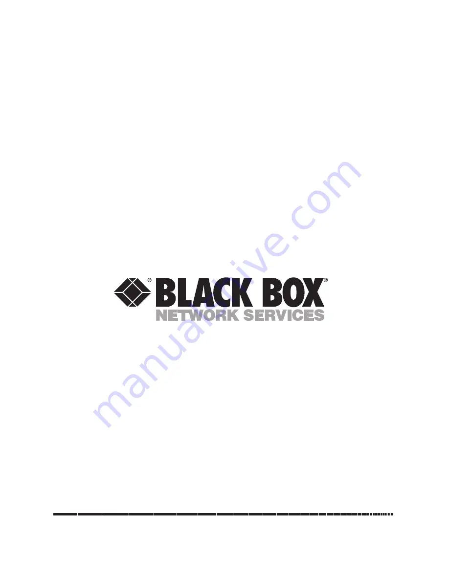 Black Box MD960A Скачать руководство пользователя страница 80