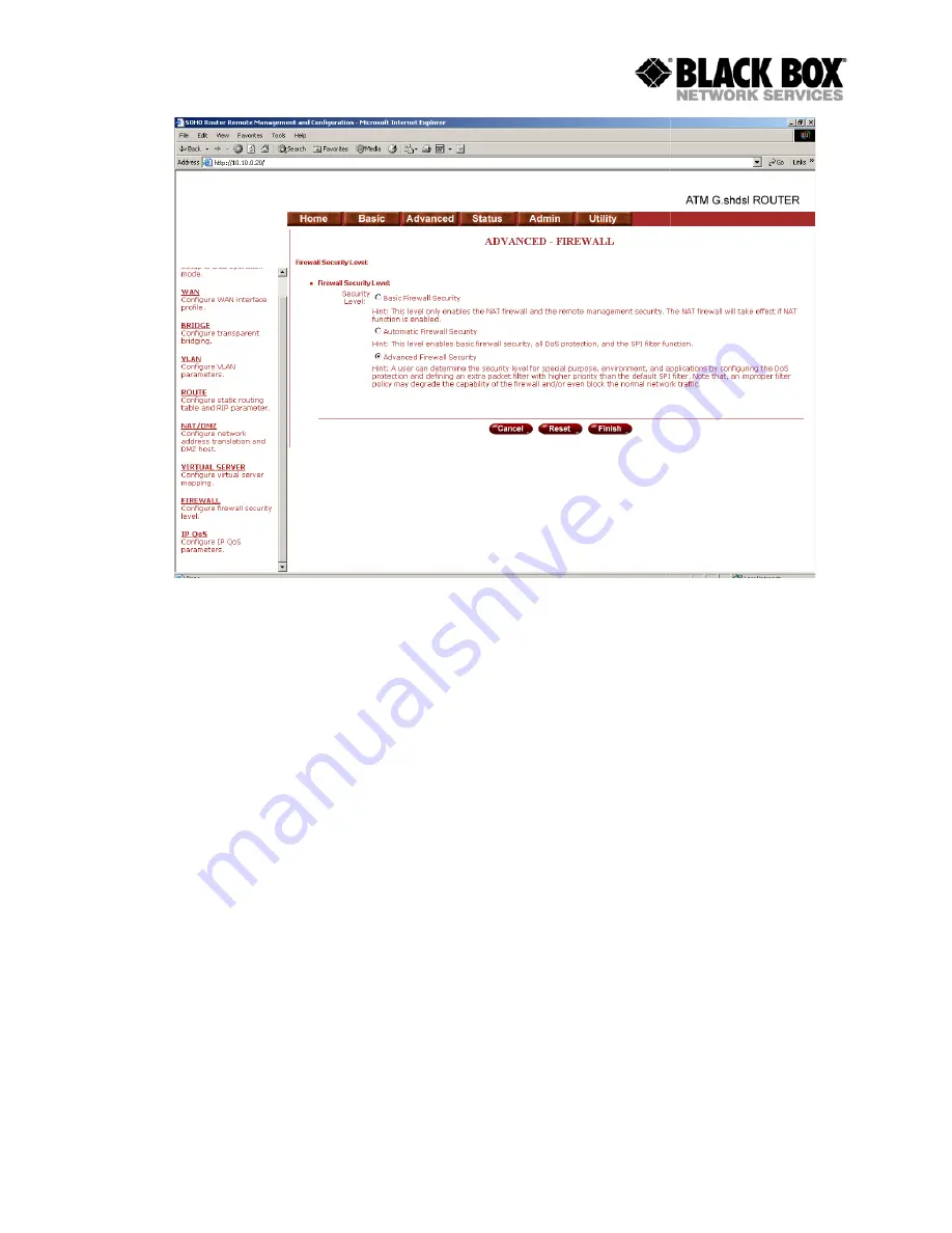 Black Box MDS921AE-10BTS-R2 User Manual Download Page 60