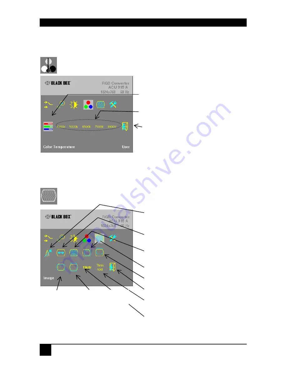 Black Box RGB/EGA/CGA/MDA to DVI(/VGA) Converter Скачать руководство пользователя страница 32