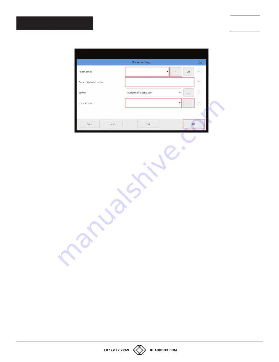 Black Box RS-Touch Series Setup Manual Download Page 19