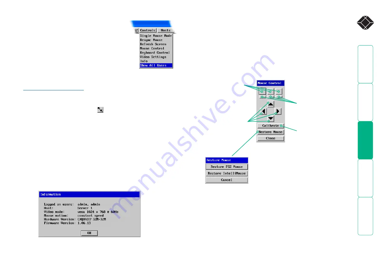 Black Box ServSwitch CX Quad IP KV4161A Скачать руководство пользователя страница 44