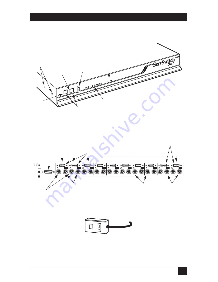 Black Box ServSwitch Duo KV6104SA Скачать руководство пользователя страница 14