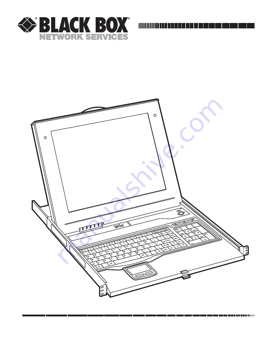 Black Box ServTray KVT415A Manual Download Page 2