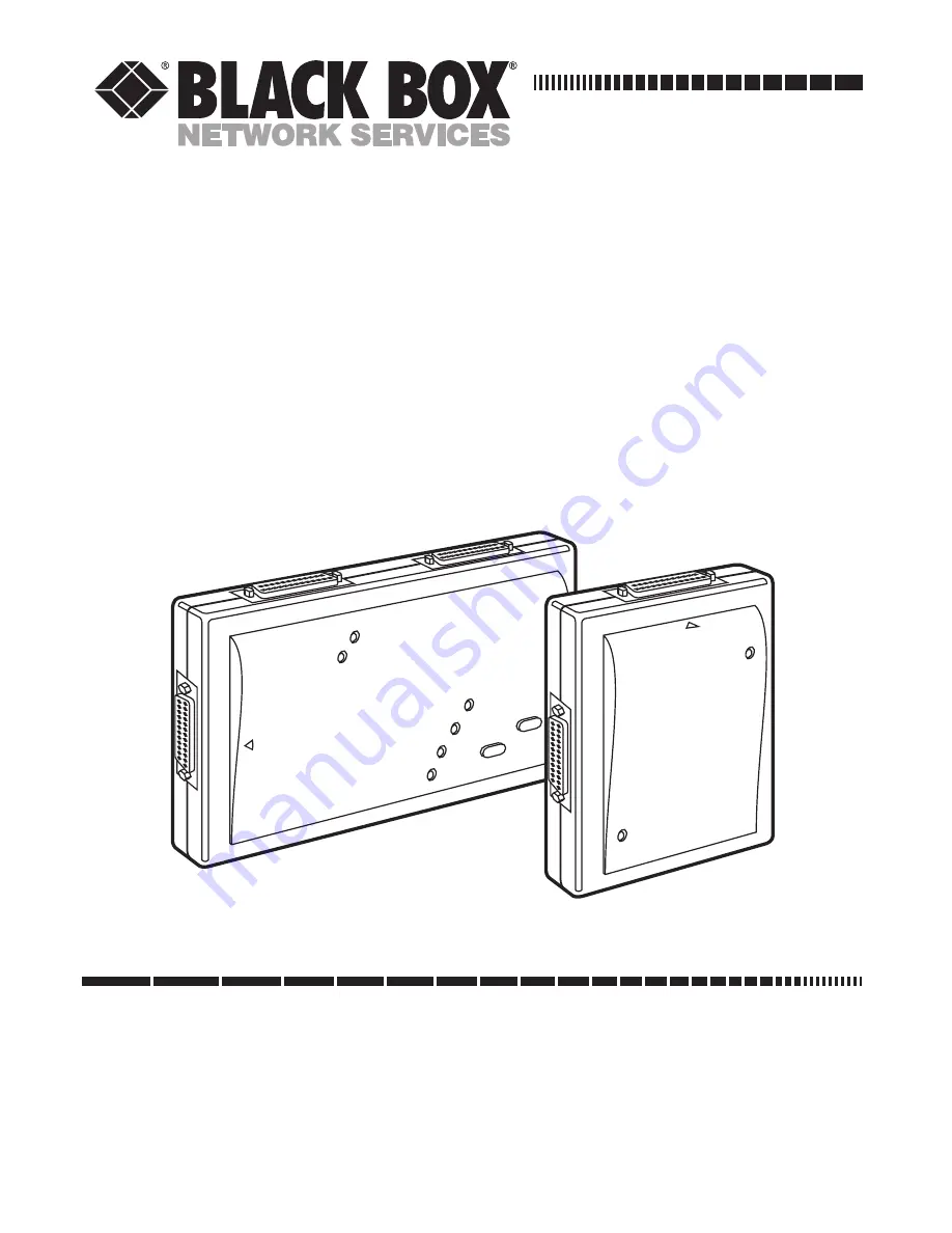 Black Box SW175A Скачать руководство пользователя страница 1