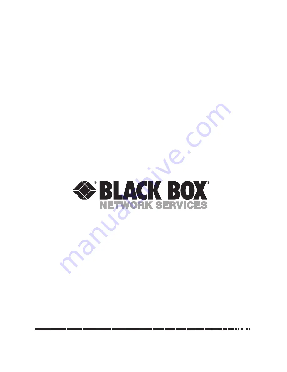 Black Box SW485A Скачать руководство пользователя страница 50