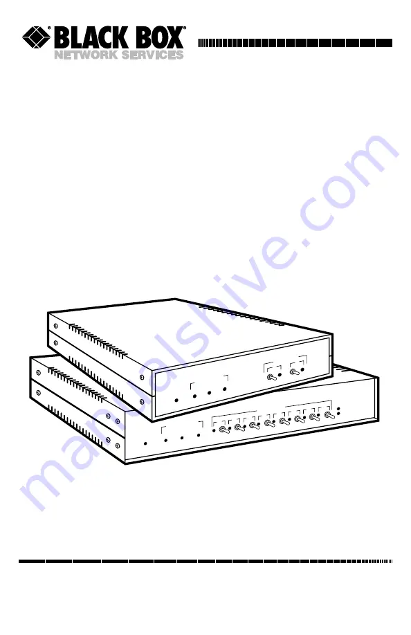 Black Box TL553A-R3 Скачать руководство пользователя страница 1